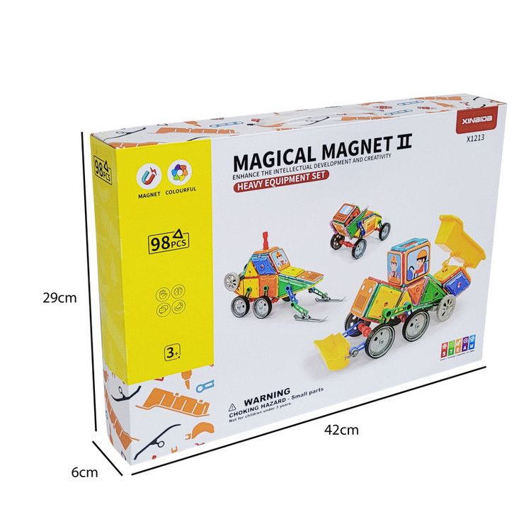 ساختنی مگنت تایل Magical Magnet پد مغناطیسی ۹۸ تایی