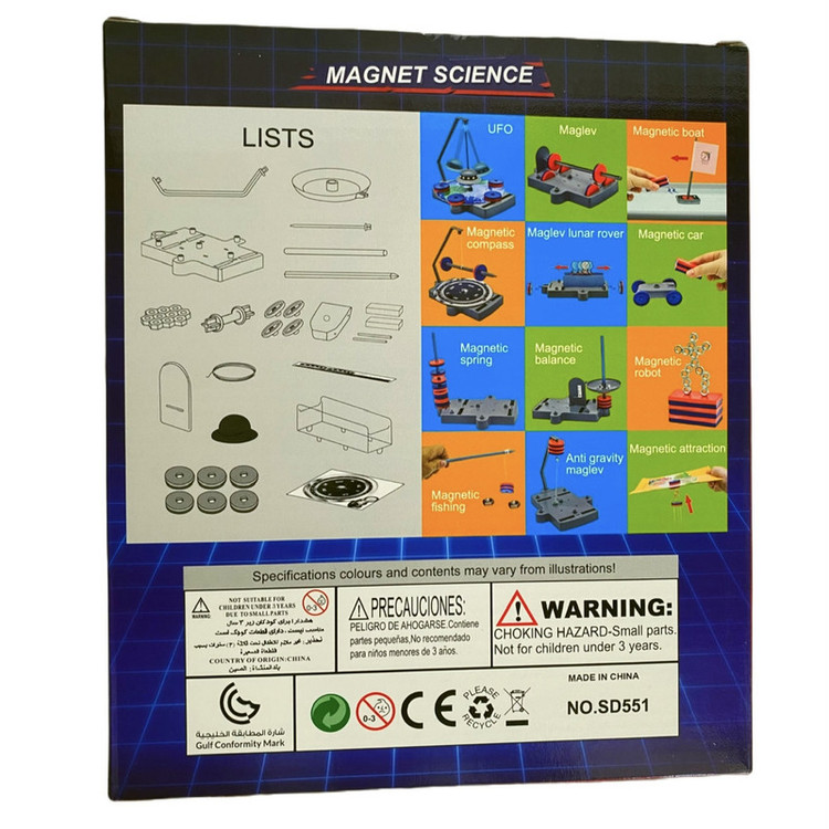 کیت آموزشی مغناطیس و آهنربا مدل Magnet science