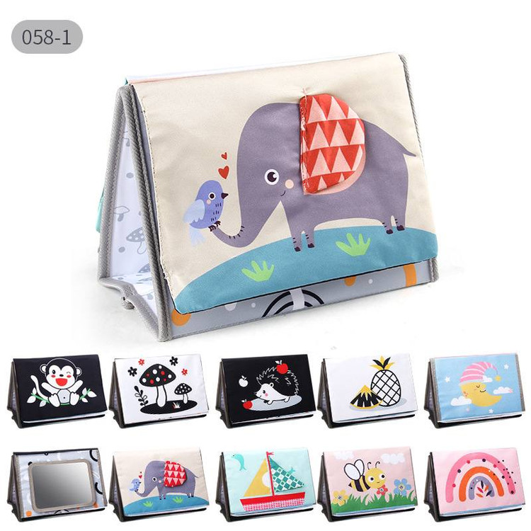 کتاب پارچه ای تامی تایم نوزاد Tummy Time (مدل یک تکه)