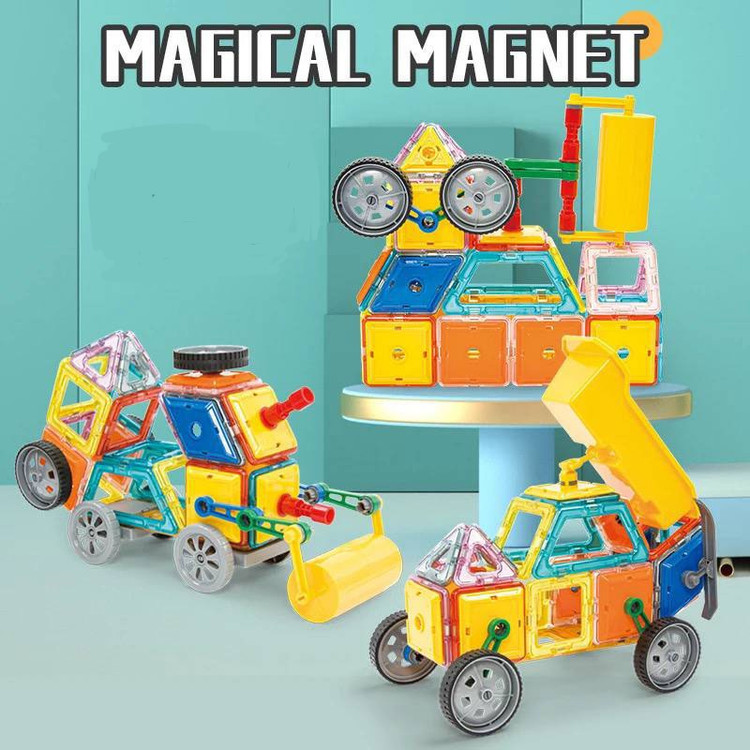 بازی ساختنی Magical Magnet مگنت تایل ۸۰ قطعه ای